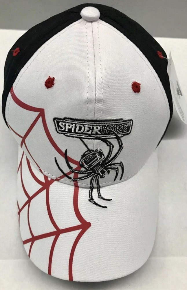 Spiderwire Fishing Cap Hat Fabric Back