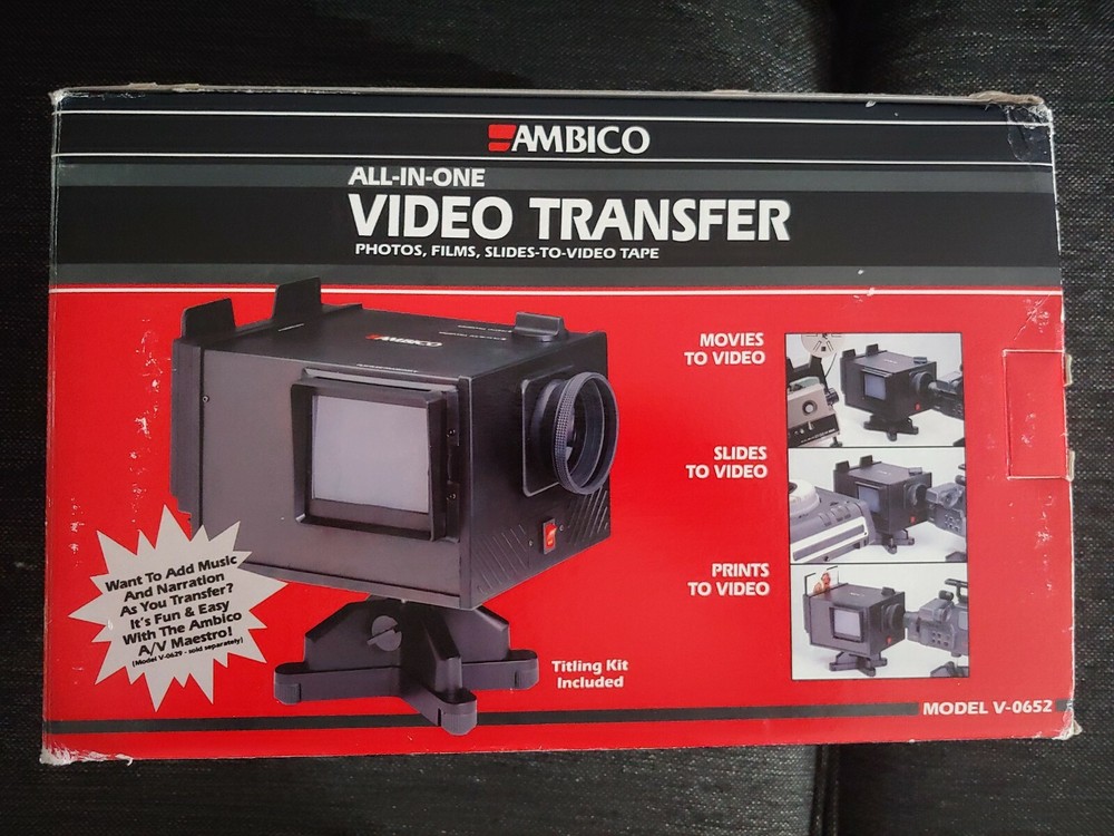 Ambico All In One Video Transfer System New