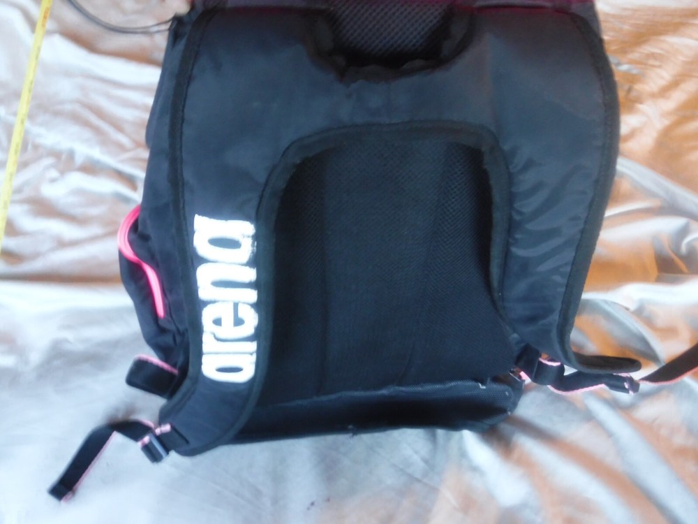 Arena Backpack Black and Pink