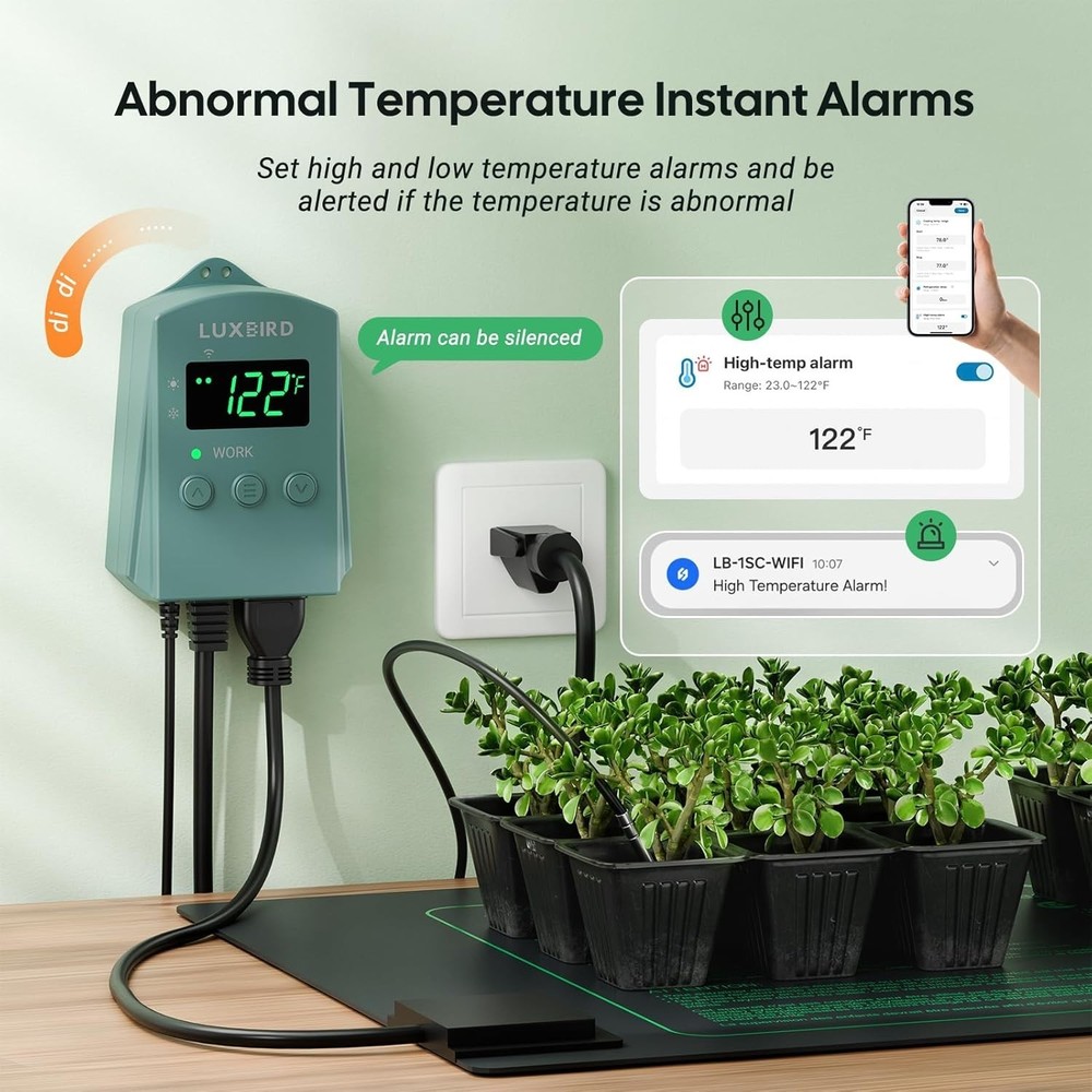 Remote Temperature Control with 365-Day Logging for Optimal Ecosystem Care