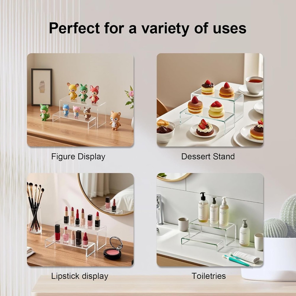 Clear Acrylic Display Stands 10 Pcs