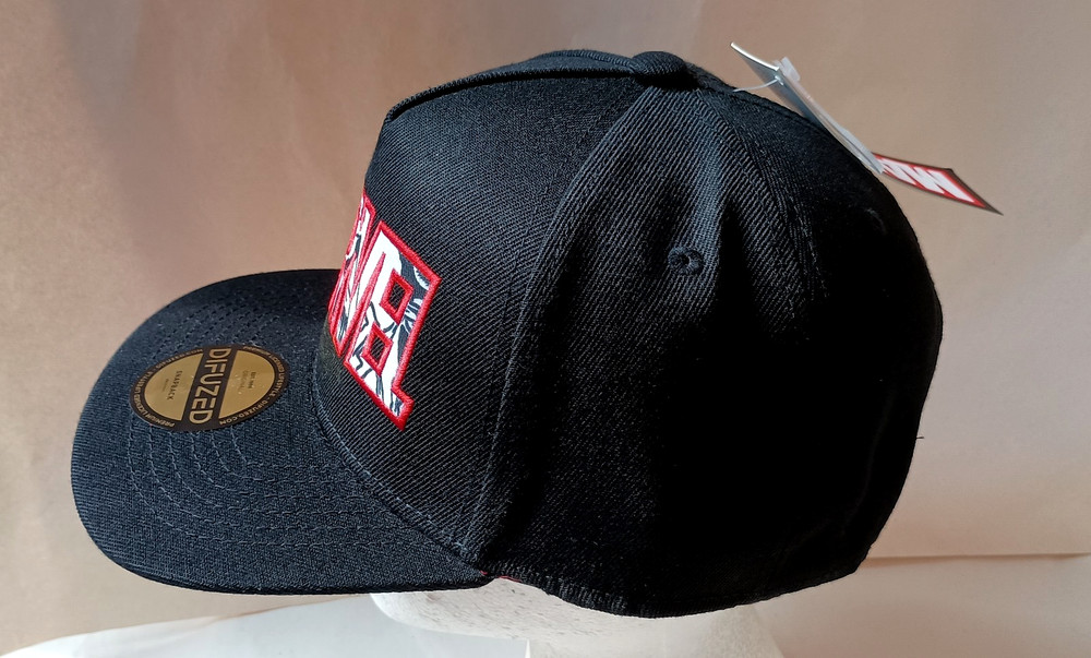 Marvel Comics Red Pattern Logo Difuzed Baseball Cap Hat New NOS OSFM 2022