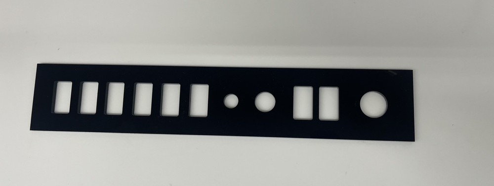 Hewes switch panel boat dash