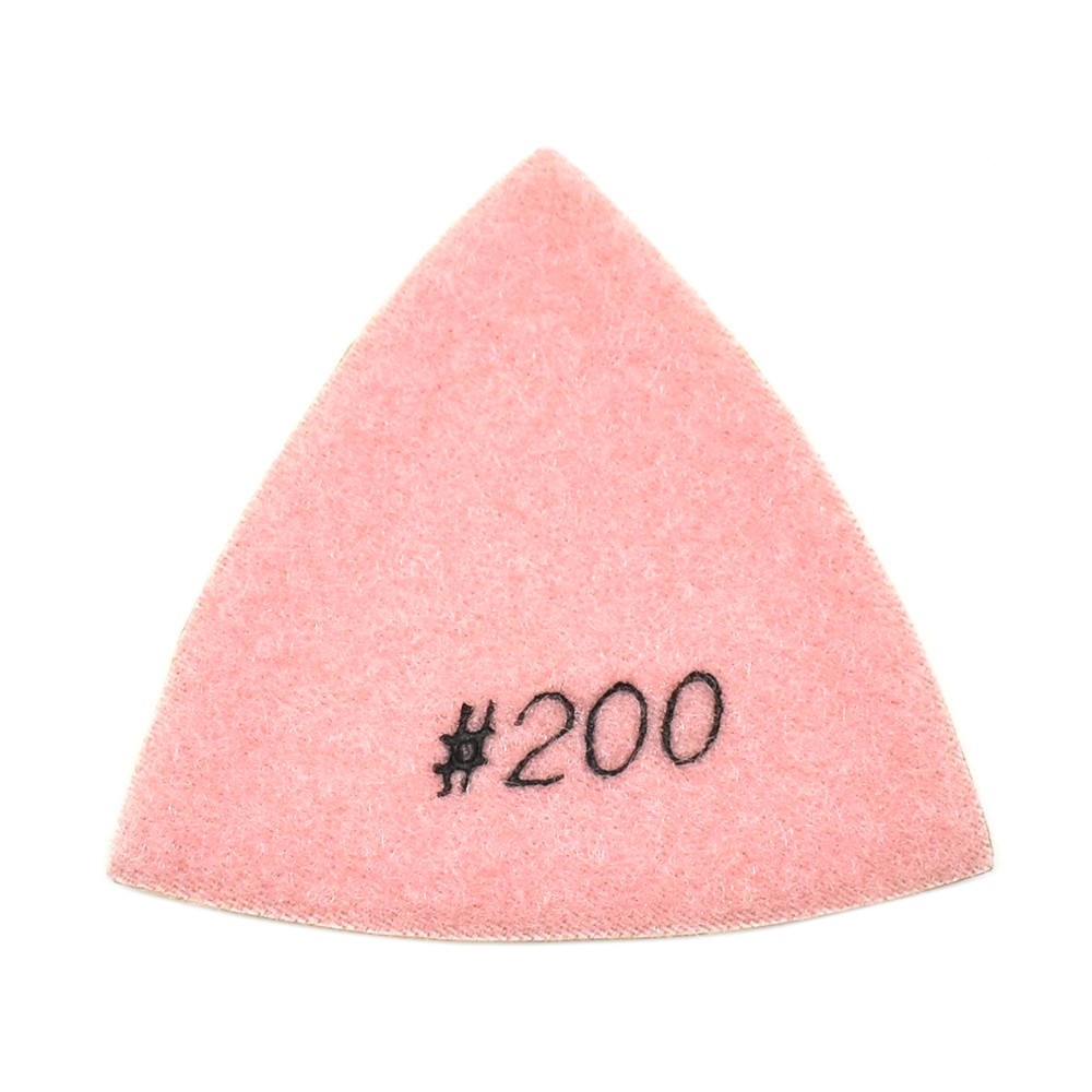 Specialty Diamond Diamond Triangular Dry Pad, 200 Grit - BRTTD200