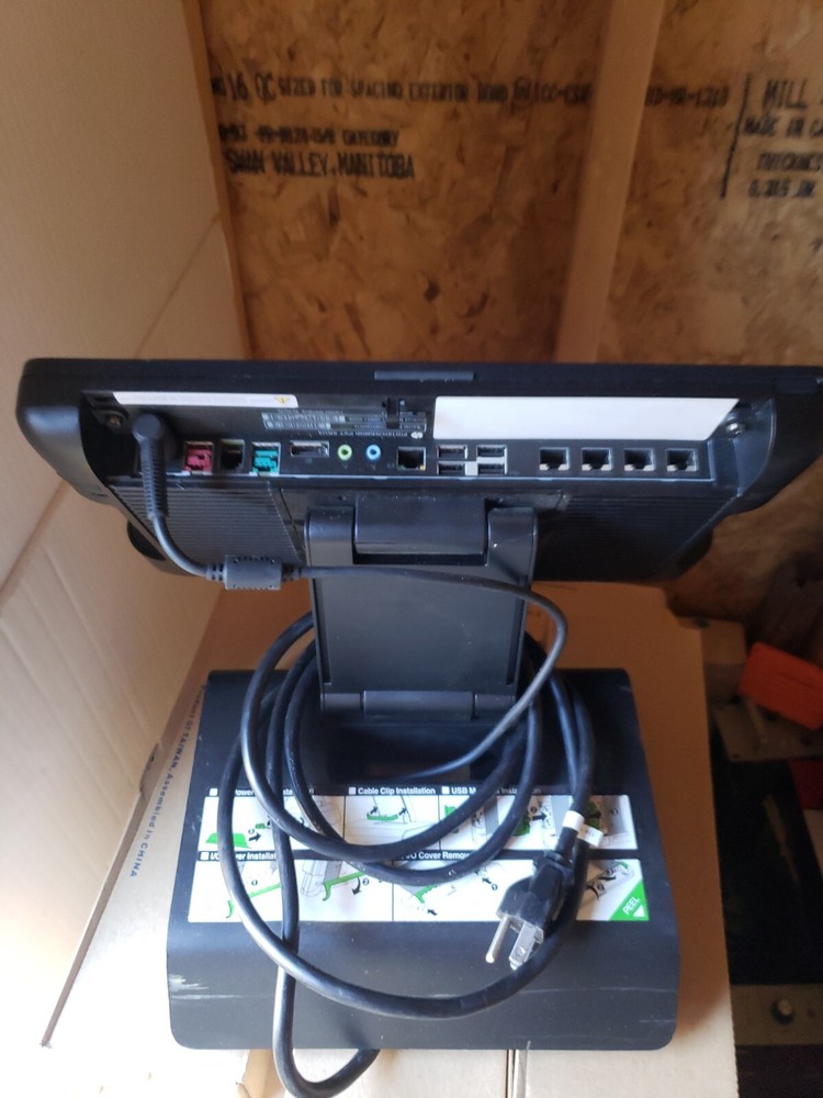 HP RP2 Retail System 2030 POS Touchscreen AIO Computer w/ Adapter Stand...(OSSD)