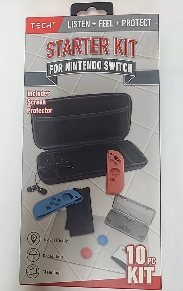 New Starter Kit For Nintendo Switch Tech2 Listen, Feel, Protect