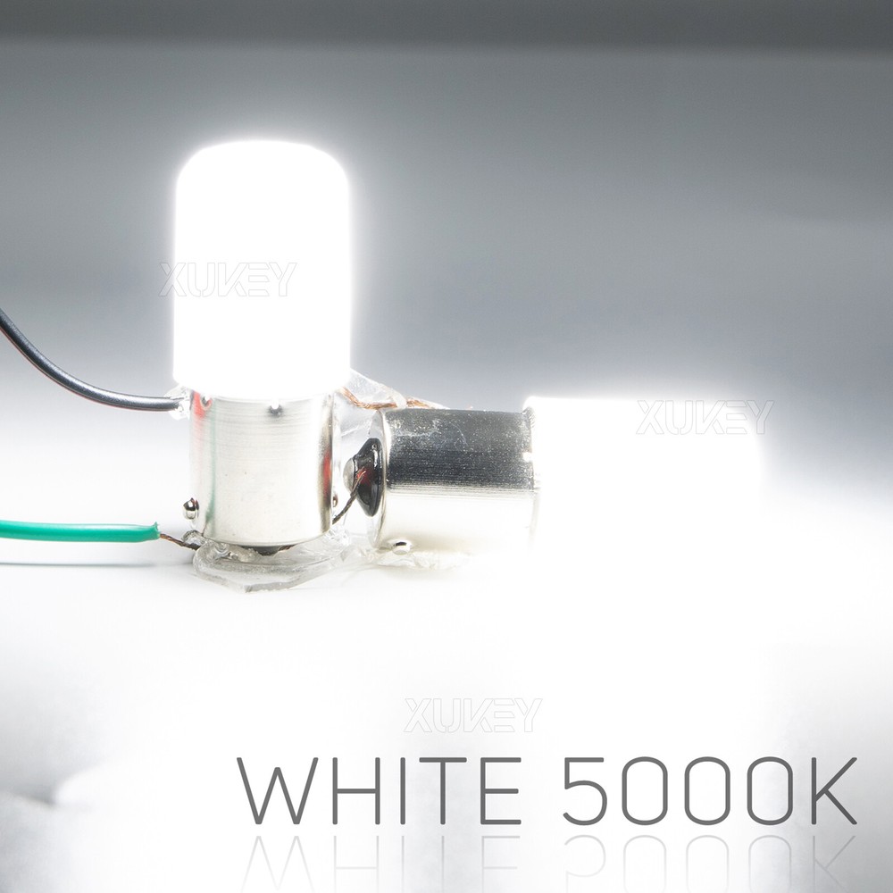 4Pcs 12V BA15S White 67 89 97 631 5007 5008 R5W R10W 1156 LED Bulb Mini Car RV