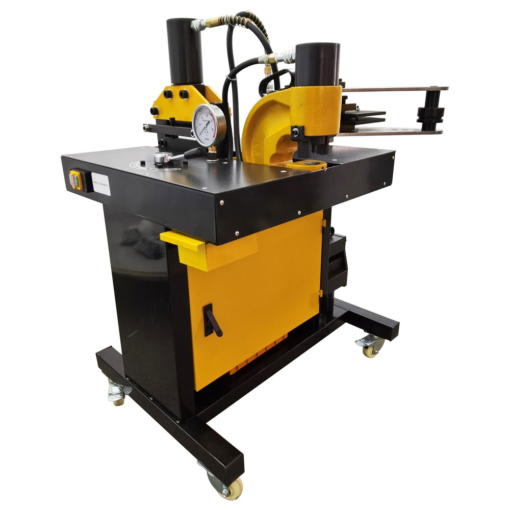 Electric Hydraulic Busbar Processing Machine Copper Iron Cutter Bender Puncher