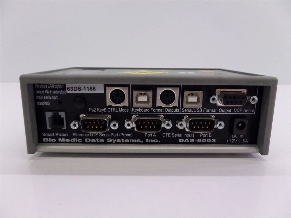 BMDS DAS-6003 Data Acquisitions System with IMI 6004 Probe