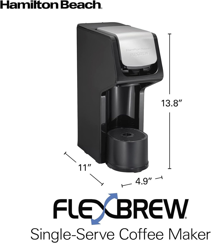 Hamilton Beach FlexBrew Single Serve Coffee Maker, (49900)
