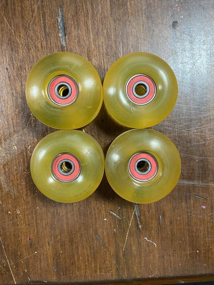 Skateboard Wheels 54mm Spitfire Bearings Probably Spitfire Blank  95a Durometer