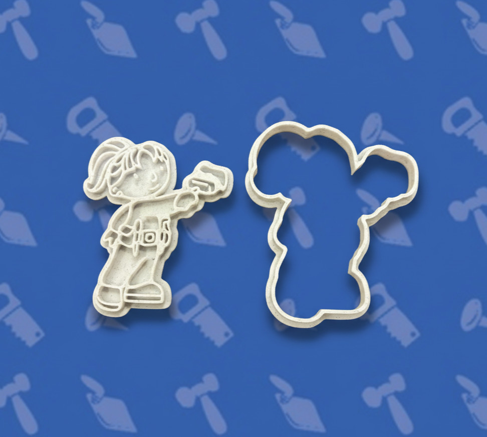 Bob The Builder 5 Piece Cookie Cutter Set Bundle