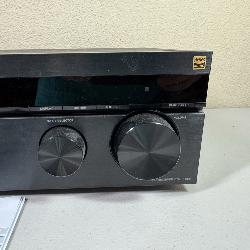 Sony STR-DH190 Stereo Receiver 2 channel Phono Inputs & Bluetooth