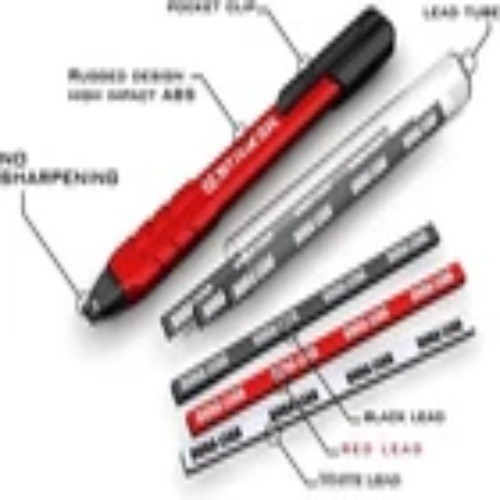 (3 pack) Striker Refillable Mechanical Carpenter Pencil 770629 Striker 770629
