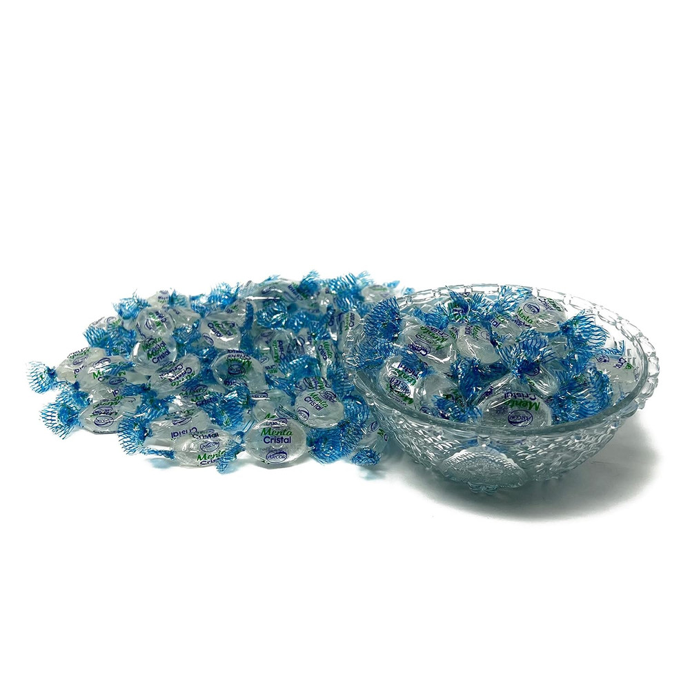 Crystal Clear Mints - 1 Lbs - Clear Refreshing and Elegant after Dinner Mint Har