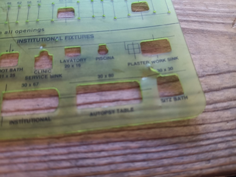 Vintage Lot Drafting Mechanical & Architectural Tools Templates Staedtler Others