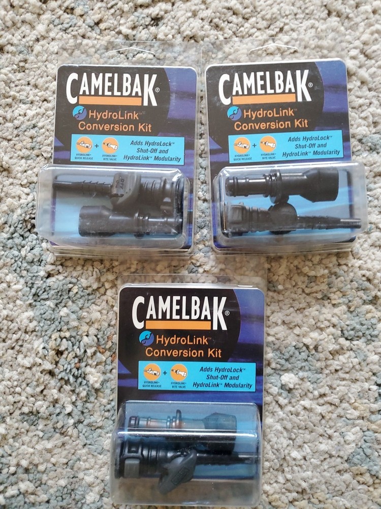 Camelbak Hydro-Link Conversion Kit Hydration Pack Lot of 3 SEALED