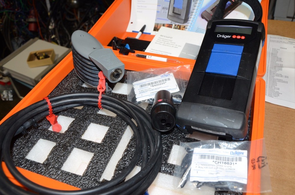 Drager CMS Permissible Gas Analyzer Kit With Accessories