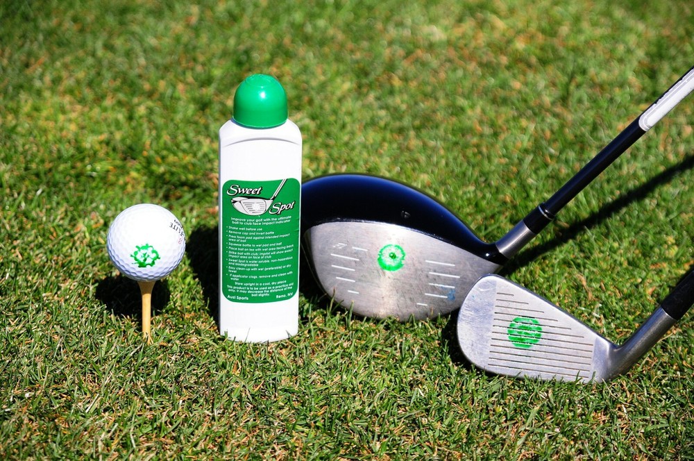 SWEET SPOT IMPACT RECORDER GOLF TRAINING AID