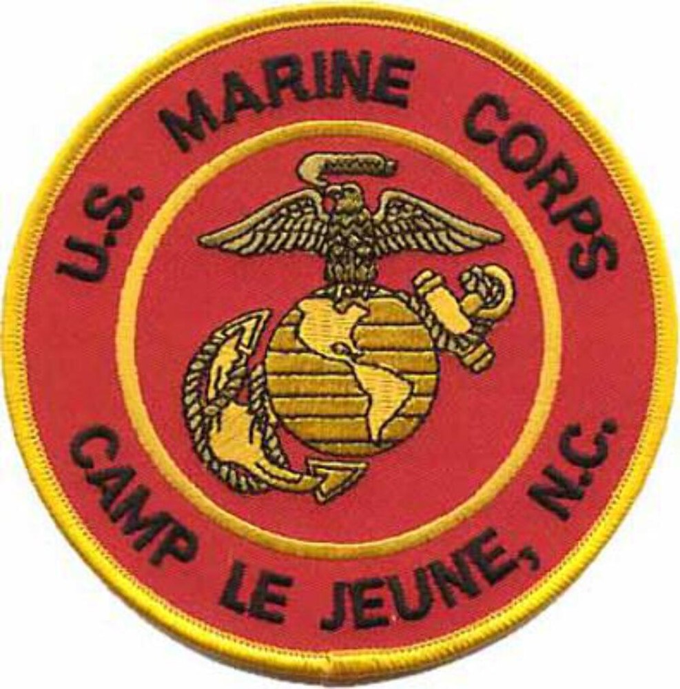 USMC CAMP LE JEUNE USMC Patch