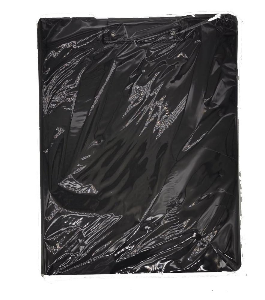 A4 Clipboard with Cover, Foldable Clipboard with Two Clips File Document Orga...