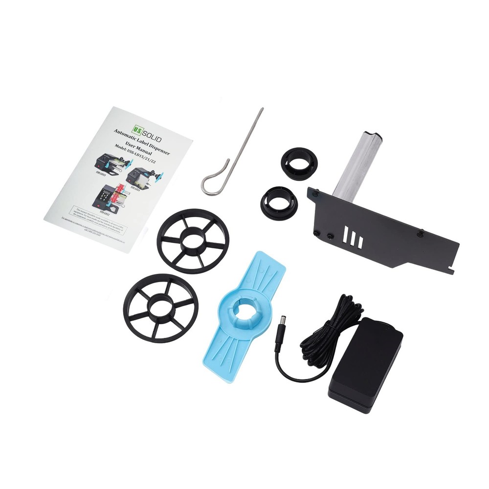 U.S. Solid Automatic Label Dispenser 4.7 in Width 11 in Roll Diameter