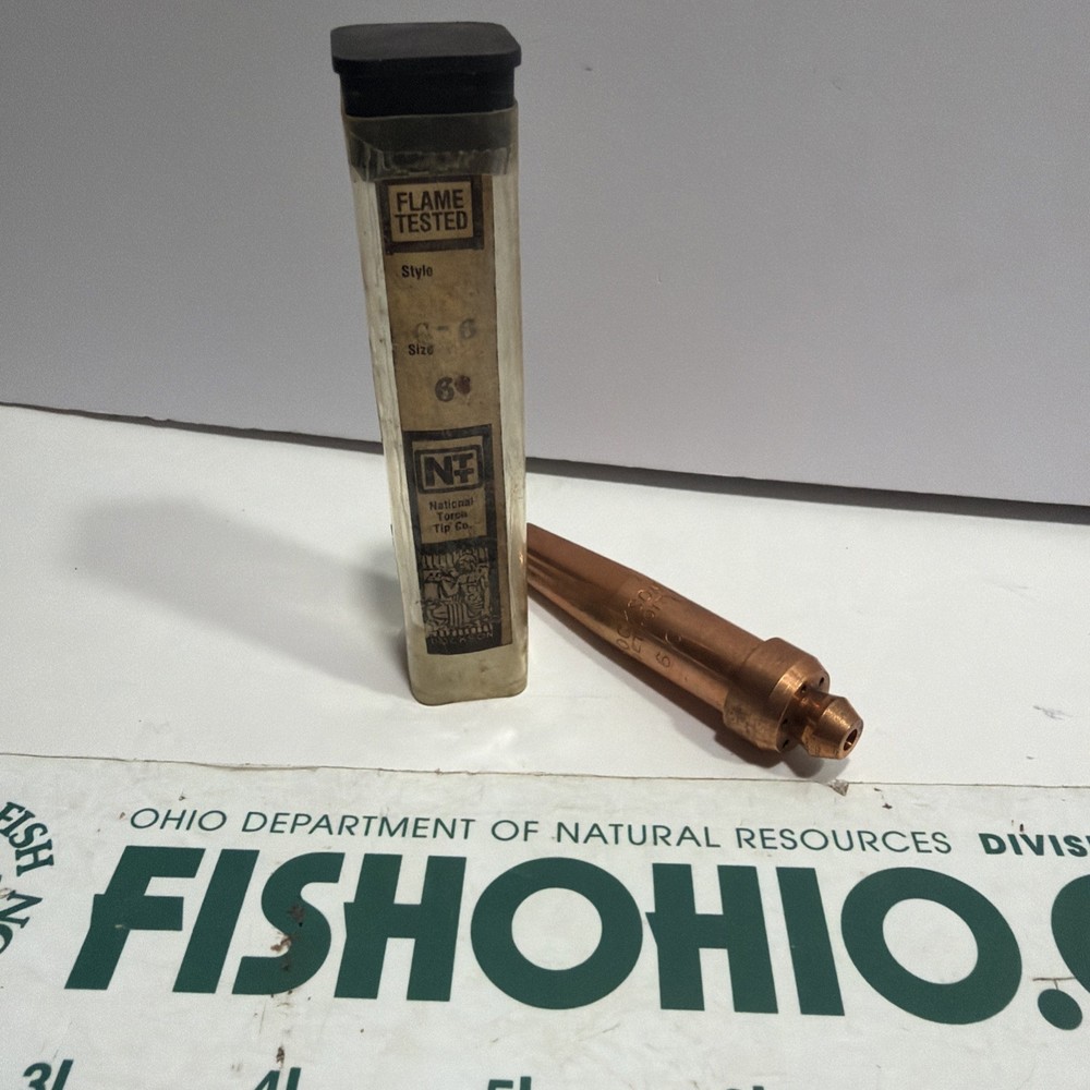 NATIONAL TORCH TIP C 6 SIZE 6