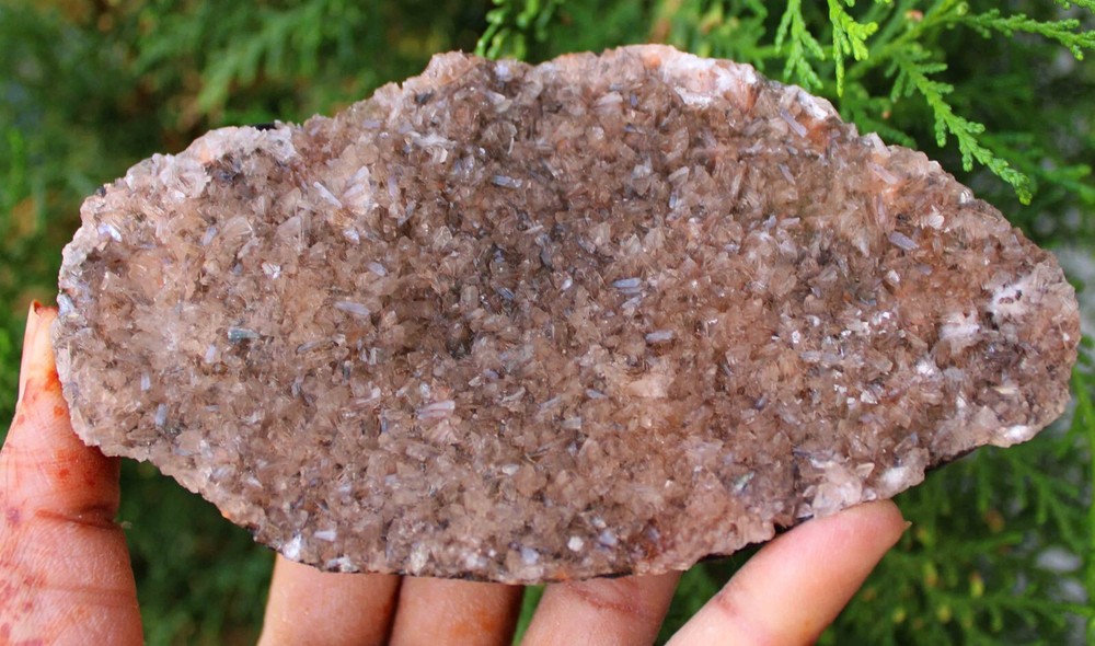 Heulandite Format On Matrix Minerals Specimen #M16