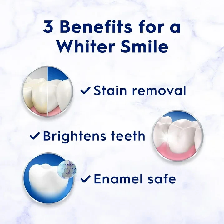 Crest 3D White Adv Deep Clean Whitening Toothpaste, 3.3 oz