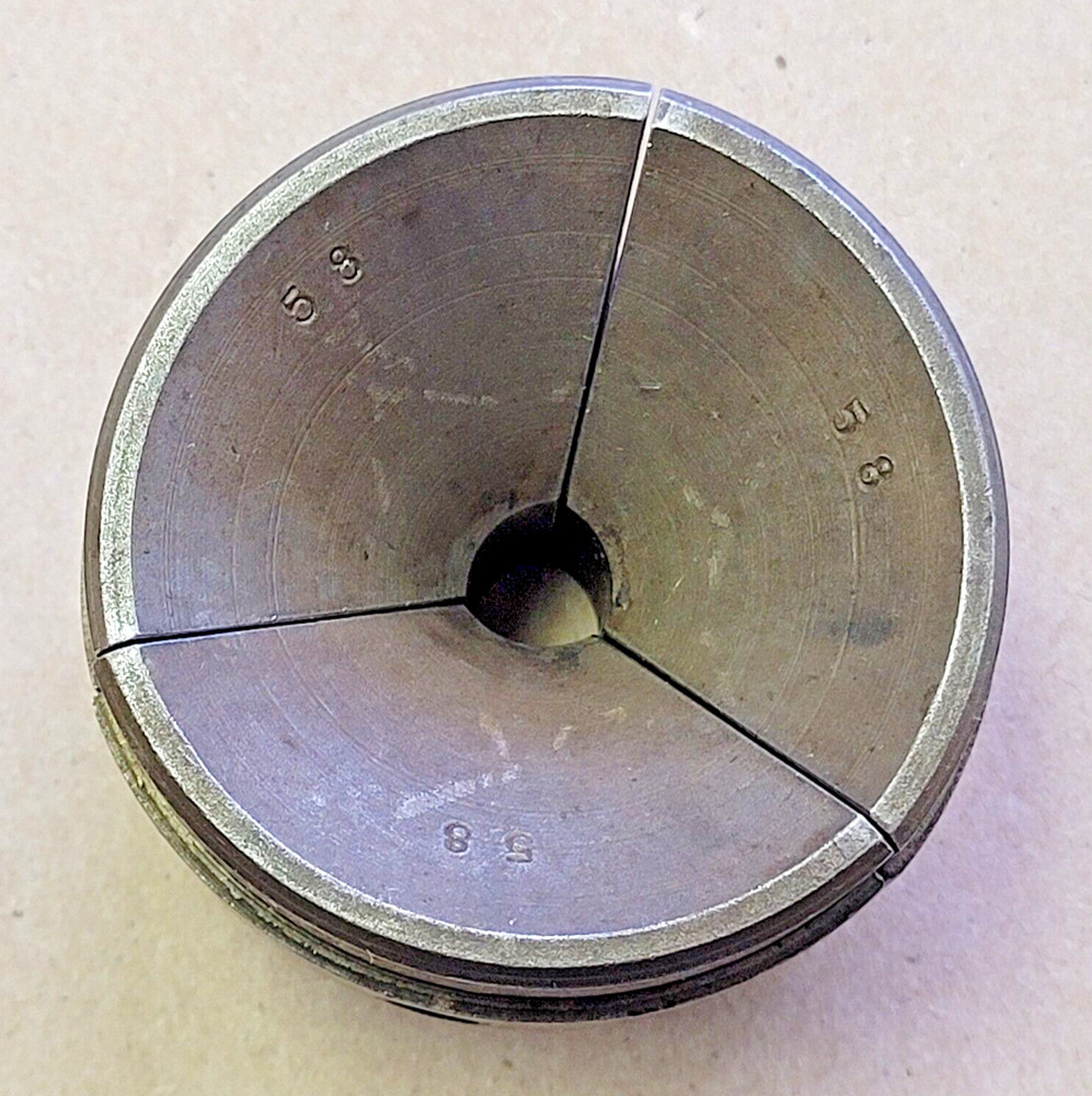 W&S ROUND SMOOTH COLLET PAD 1/2"