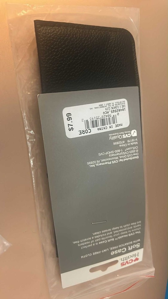 CVS Health, Eyewear soft Case, Black