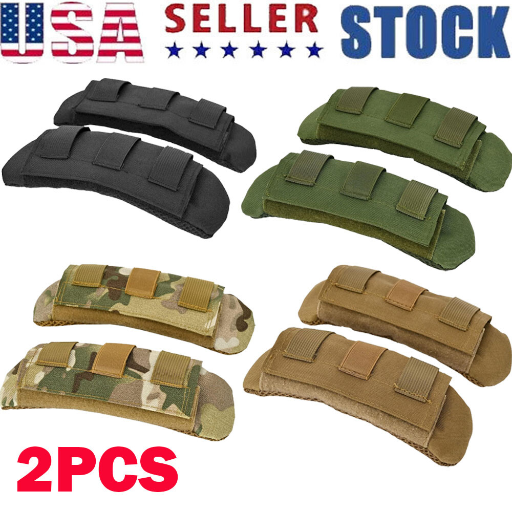 2 Pack  Shoulder Strap Pad Vest Shoulder Backpack Strap Pads Fit 2'' US