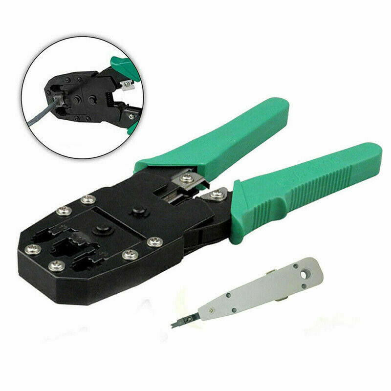 14Pcs network Ethernet tool crimping crimper for cable tester