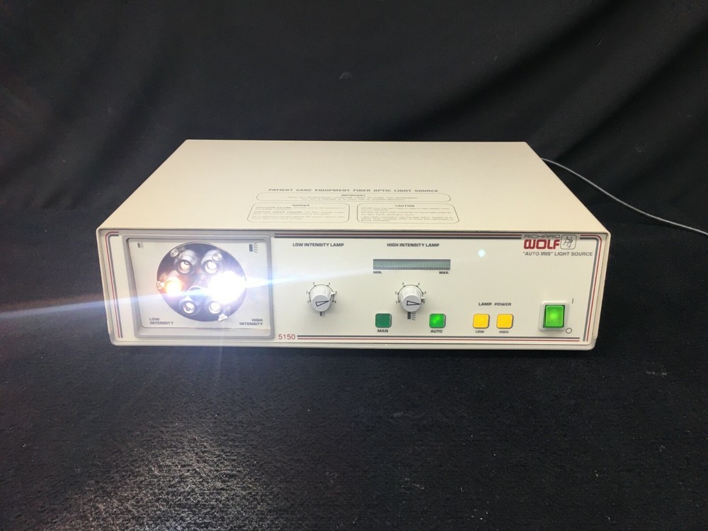 Richard Wolf 5150 Auto Irus Dual Lamp Endoscope Light Source