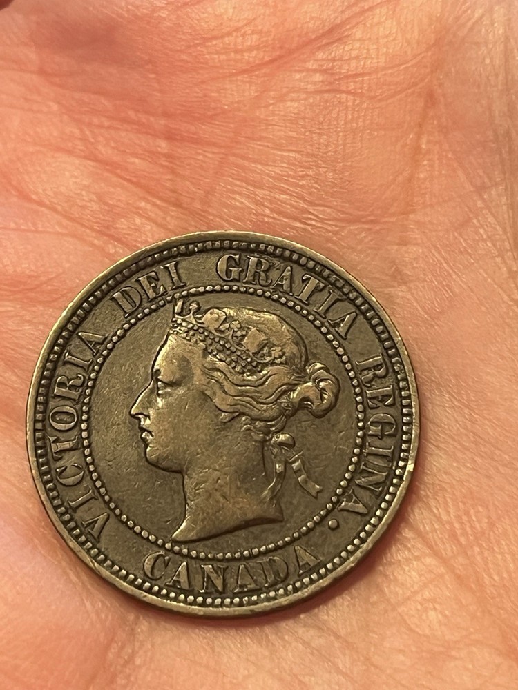 1881 H Canada Large Cent