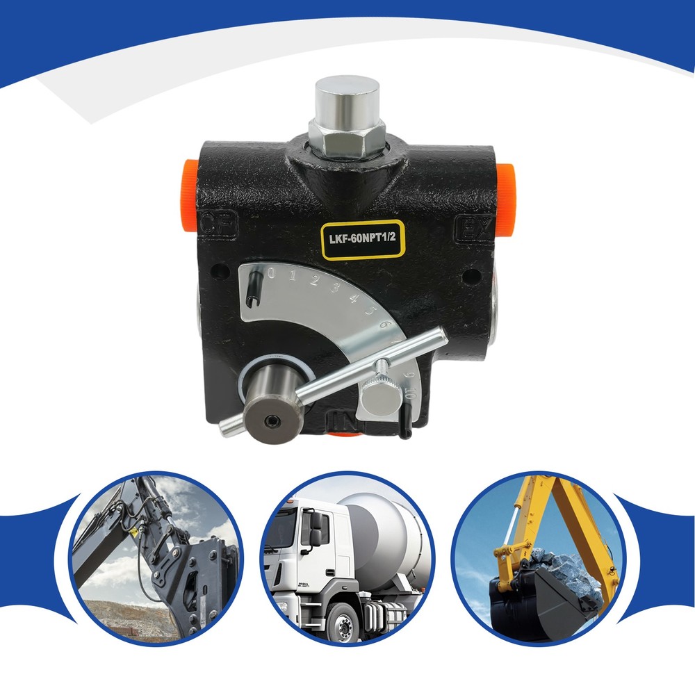 Hydraulic Adjustable Variable Flow Control Valve for Efficient Fluid Control