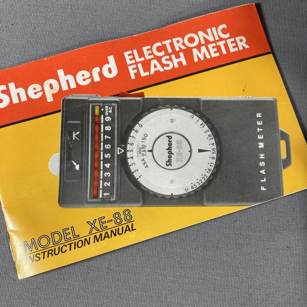 Shepherd SV XE-88 Flash Meter With Manual