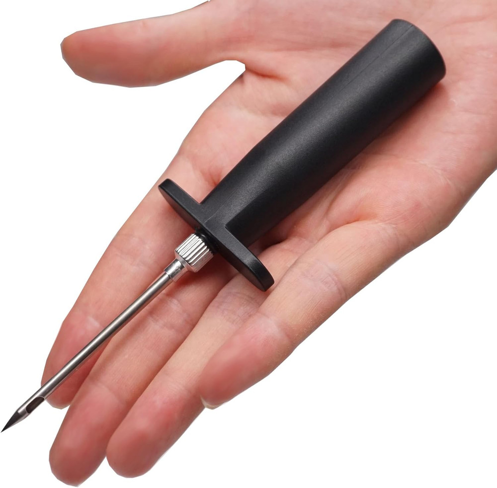 Fish Venting Tool ABS Handle(Two Spare Replaceable Stainless Steel Needles)