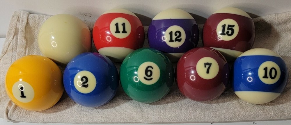 Assorted Pool Balls, Billiard balls