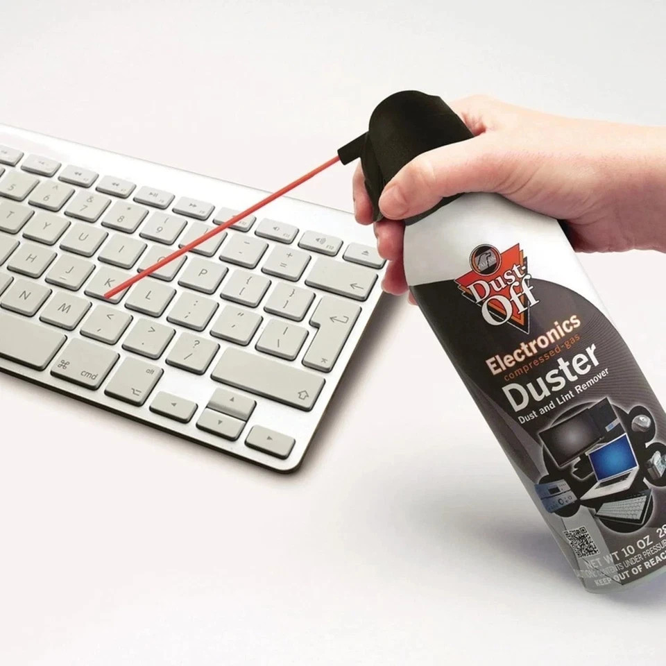 Dust-Off Electronics Compressed Air Duster 10 oz Cans – 2 Pack | Free Shipping