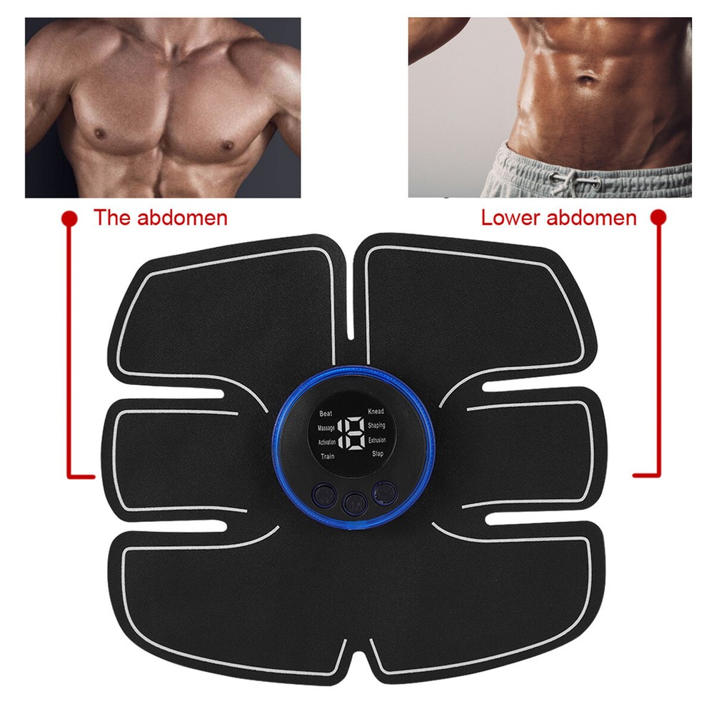Abdominal Exercise Electric Muscle Stimulator Belt ABS Trainer Training 8 Modes
