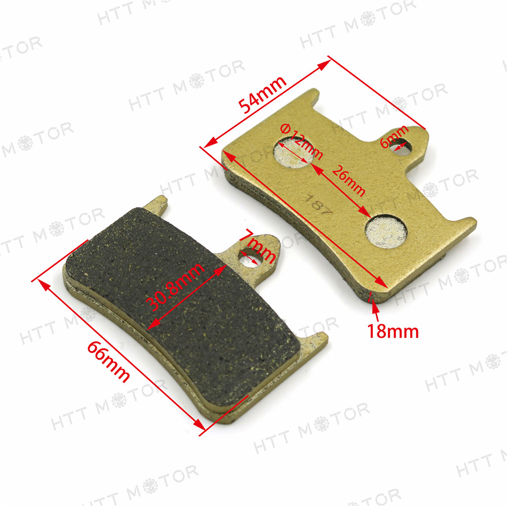 HTTMT Disc Brake Pad Set For HONDA-FA187