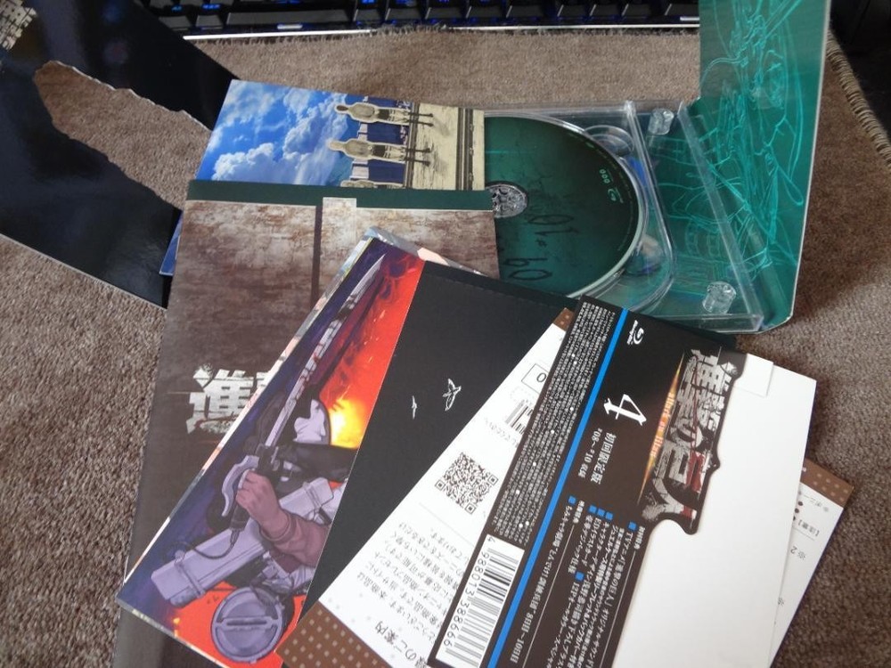 Blu-ray Attack on Titan 4 First Press Limited Edition