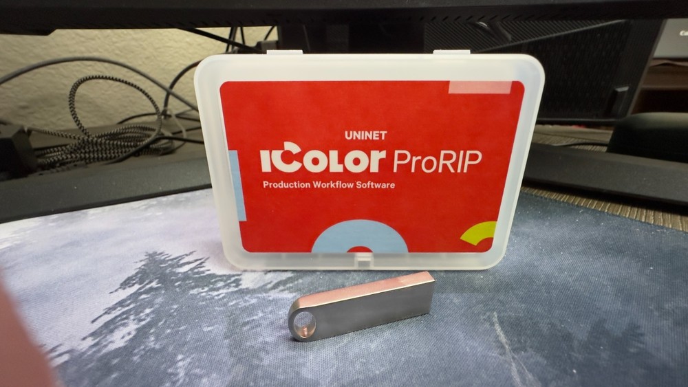 Uninet iColor Transfer RIP software with dongle