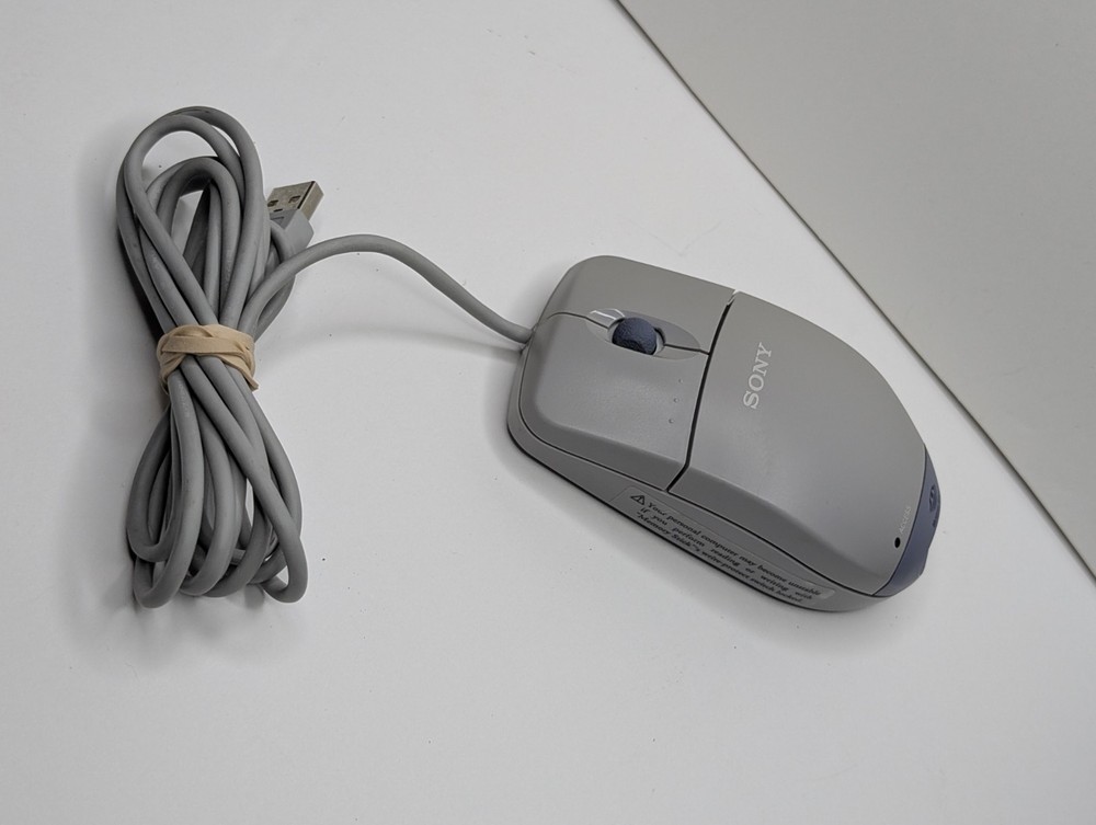 Vintage Sony MSAC-US5 Mouse Memory Stick Reader/Writer