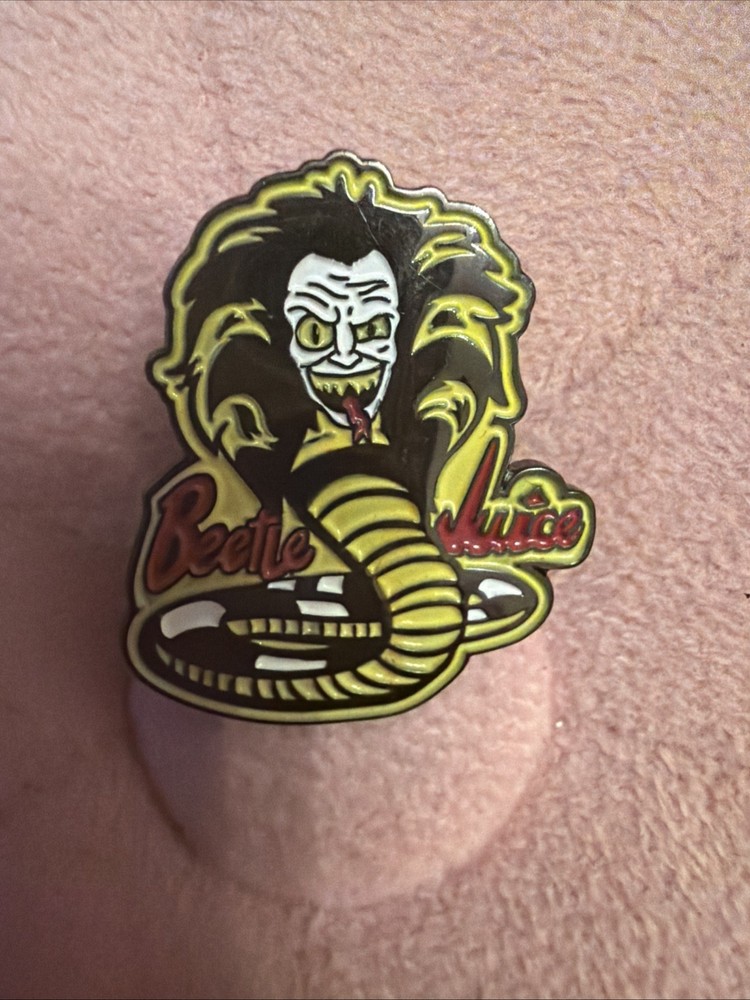 Beetlejuice Enamel Pin