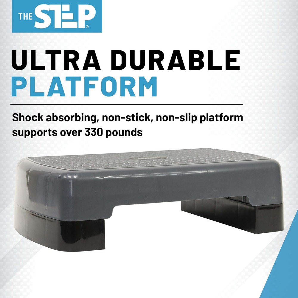 Mini Aerobic Stepper Compact Home Workout Step Platform