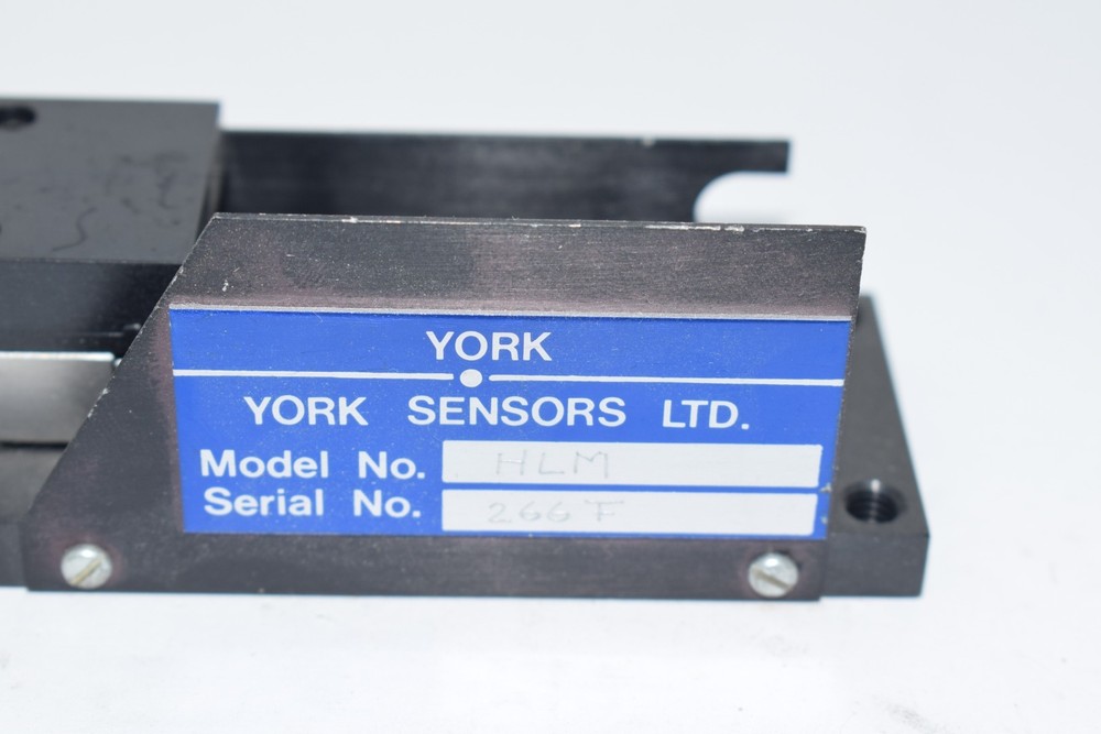 York Sensors Model HLM Linear Micrometer Optics Part 266F
