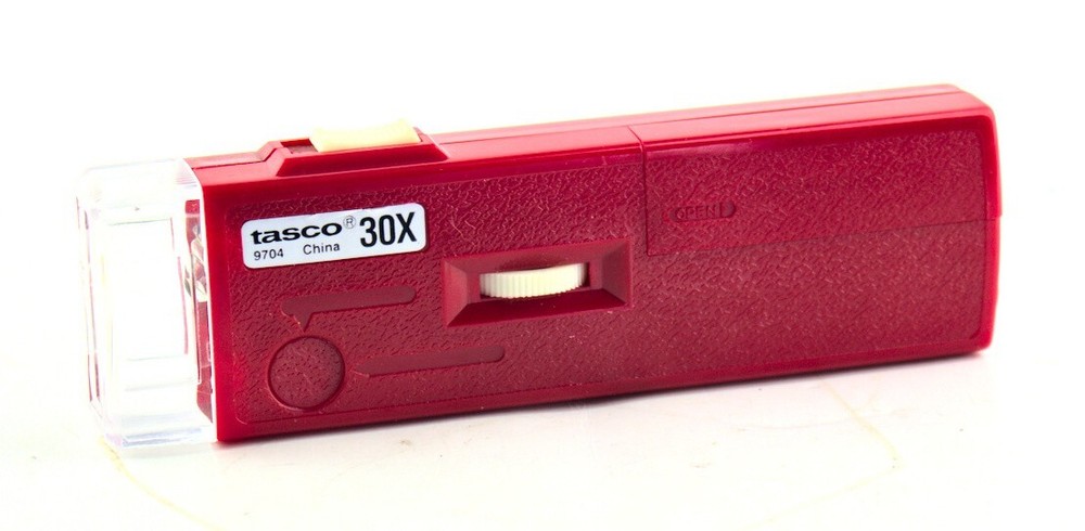TASCO 30 Power 30x Illuminated Precision Pocket Microscope