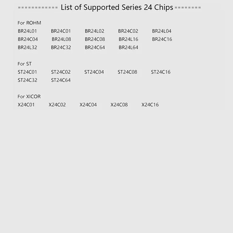 CH341A USB Programmer SOP8 Compatible with for EEPROM Programmer 24 25 Series